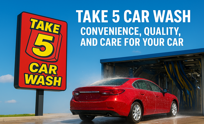 take 5 car wash