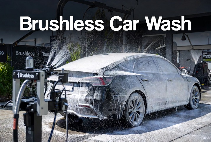 Brushless car wash
