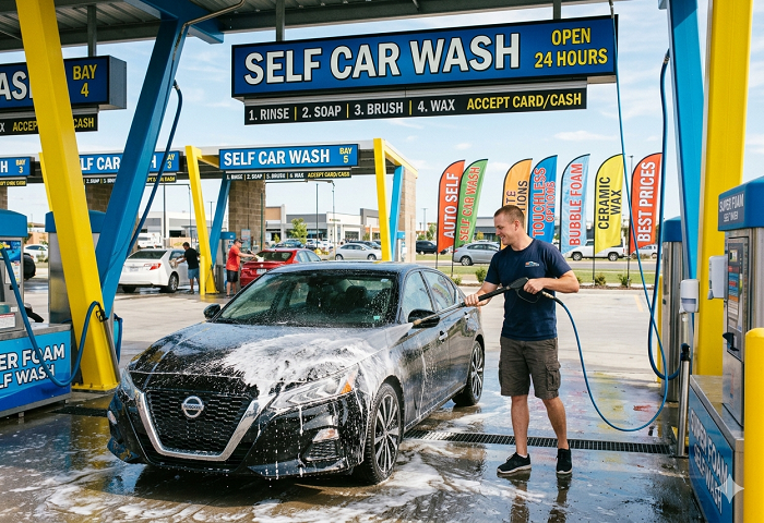 auto self car wash