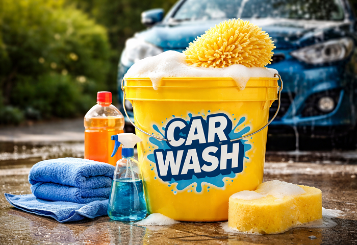 car wash bucket