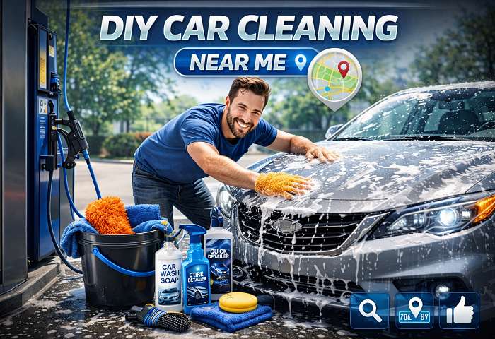 diy car cleaning near me