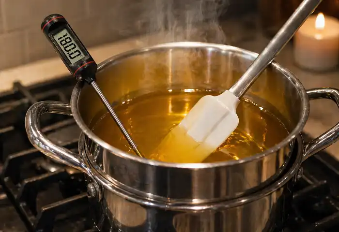 melting-wax-double-boiler