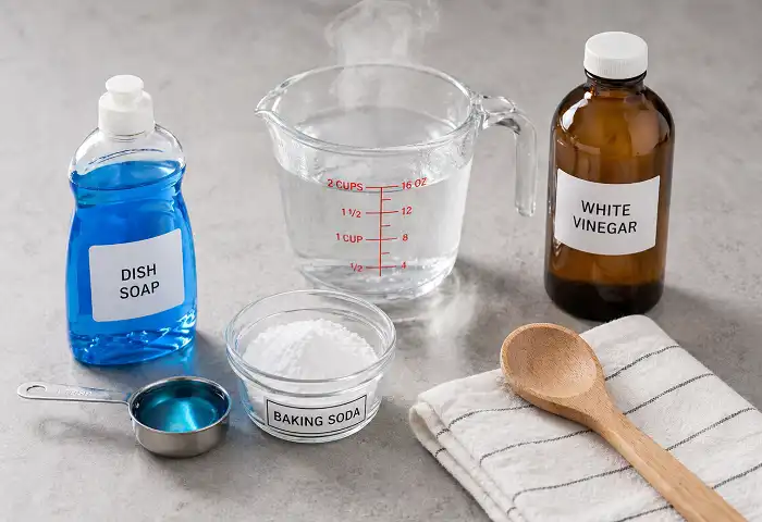 mixing-homemade-car-soap-bucket