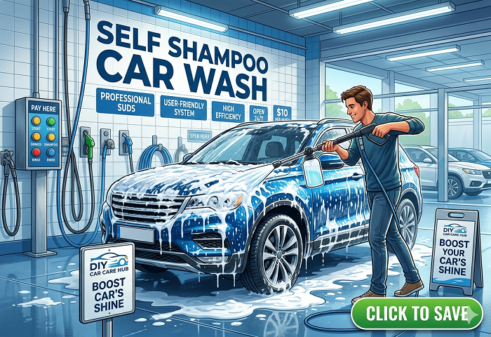 self shampoo car wash