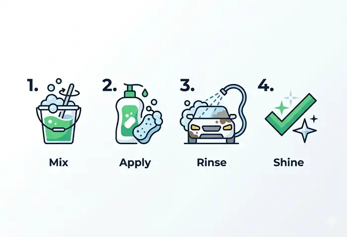 Tips and FAQ for making car wash soap at home